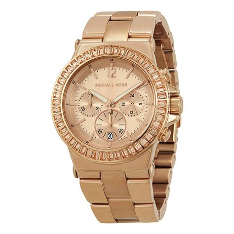 michael kors mk5412 rose gold wamichael kors mk5416 women's watch|Michael Kors chronograph watch.